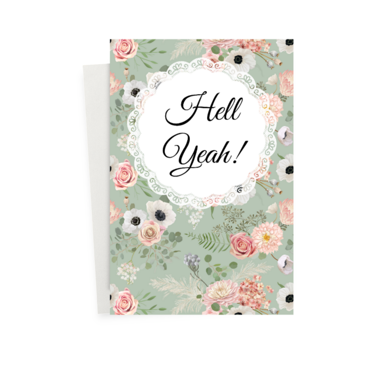 Greeting Card - Hell Yeah!