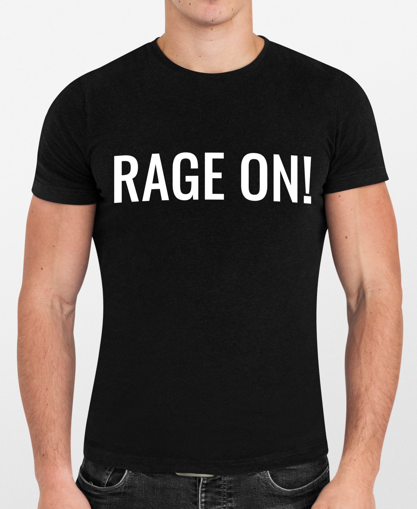 Rage On Black T-shirt